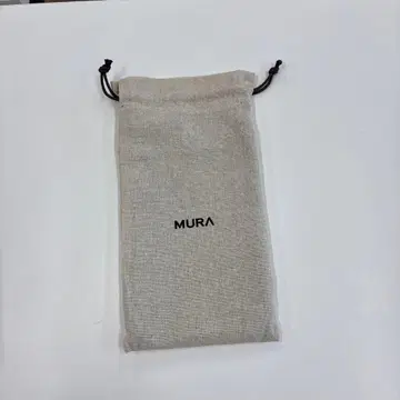 MURA 가죽 지퍼 지갑 브라운