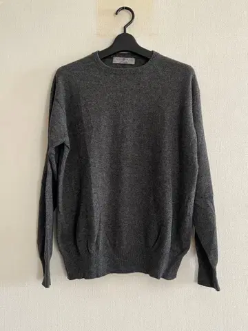 ALAN PAINE 100% CASHMERE 스웨터 그레이 40