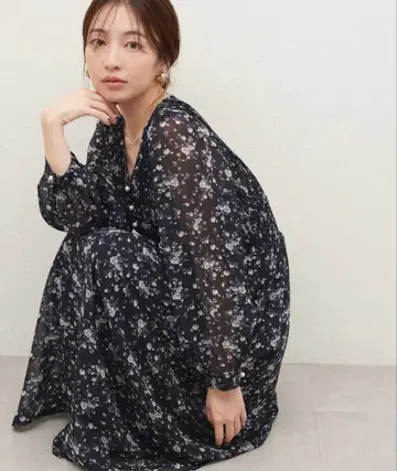 naturalcouture 핀턱 플리츠 고급스러운 원피스