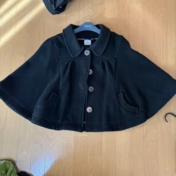 블랙 판초 케이프 코트 S ZARA 자라