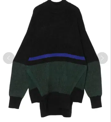 시착만 한 상품 UN3D 몰 롱 니트 탑과 몰 타이트 니트 스커트 셋업