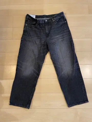 h&m 블랙 크루즈 데님