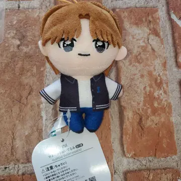 INI GIGO 한정판 마스코트 봉제 인형 오자키 타쿠미