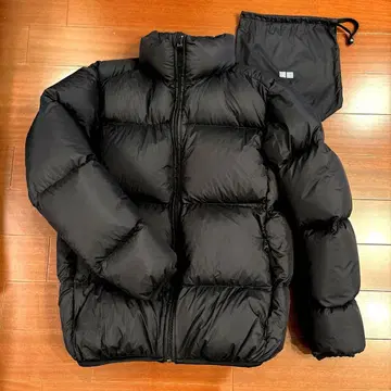 UNIQLO U 다운 자켓 남성용 M 블랙 미사용