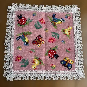 미사용 새상품 페이러 근택 레이스 한정판 타월 손수건