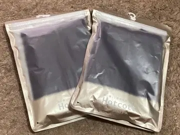 라스트 새상품 레깅스 2장 세트! 면 100% 핫코트 프리미엄 네이비