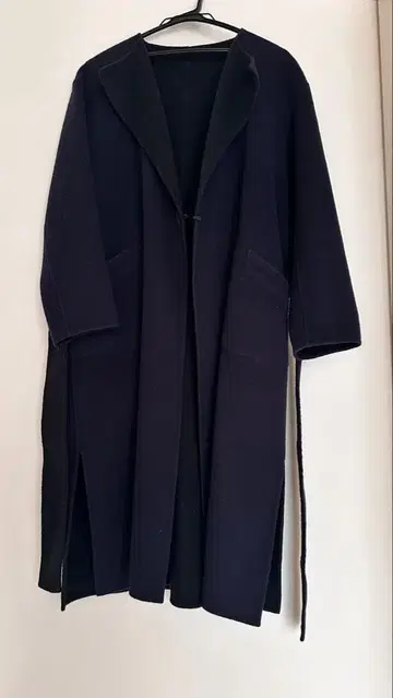 그린 라벨 릴랙싱 리버 코트 사이즈 34 블랙 네이비