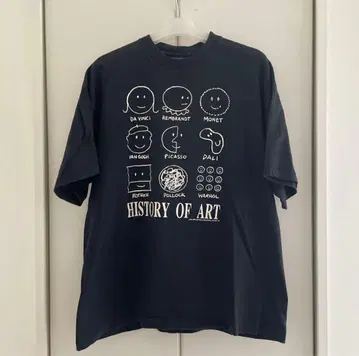 1991s history of art T-shirt usa제 XL
