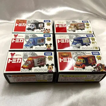 미사용 토미카 디즈니 묶음 판매 6대 세트