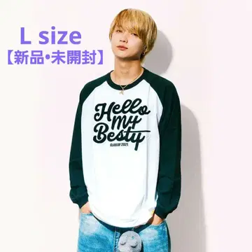 BE:FIRST Hello My'BESTY' 롱 슬리브 T셔츠 L