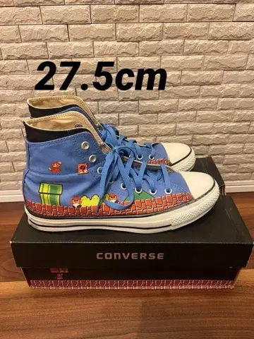CONVERSE SUPER MARIO 컨버스 마리오 27.5cm