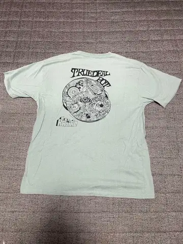 Radial 그래픽 T셔츠 라이트 그린