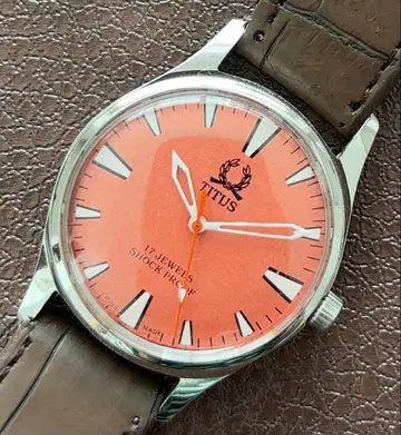 빈티지 TITUS 손목시계 남성용 수동 와인딩 시계