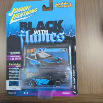 [초레어 한정품] Johnny Lightning Black 파이어버드