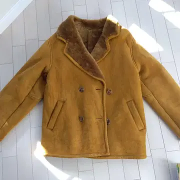 MELROSE 브라운 더블 브레스트 자켓 사이즈 3