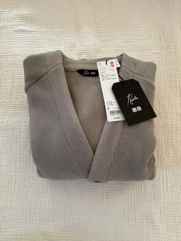 플리스 오버 사이즈 가디건 UNIQLO 니들스 베이지 S 사이즈
