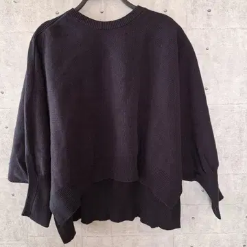 Apart by 블랙 오버 사이즈 상의