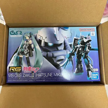 미개봉 새상품 RG 자쿠II 하츠네 미쿠ver. 한정판