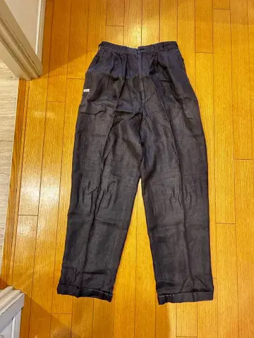 Mademoiselle NON NON 다크 그레이 캐주얼 팬츠