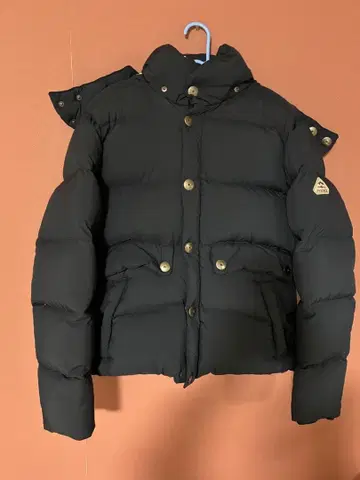 PYRENEX 블랙 다운 자켓