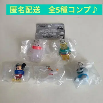 디즈니 캐릭터 메지루시 액세서리 Winter 전 5종 컴플리트