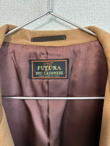 100% CASHMERE 체스터 코트 made in ITALY