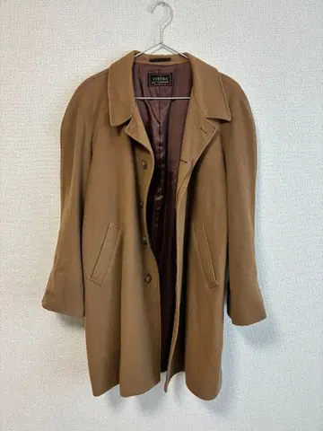 100% CASHMERE 체스터 코트 made in ITALY