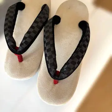 벨벳 조리 바둑무늬 끈