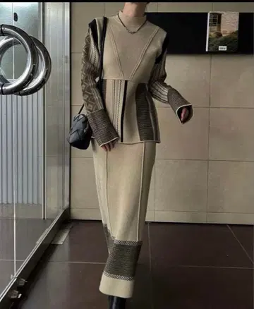 willfully 니트 셋업 원피스