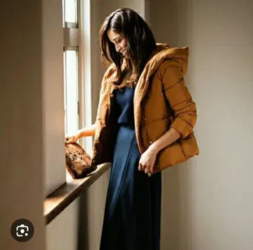 플라스테 다운 자켓 로우 시에나 M