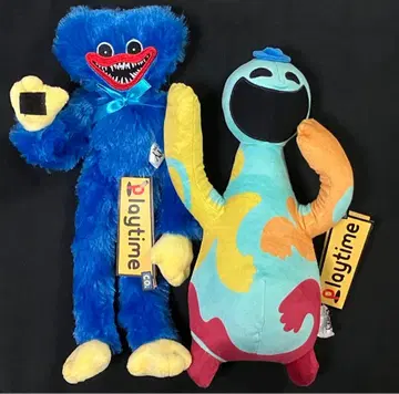 남코 한정판 poppy playtime 포징 봉제 인형 2점