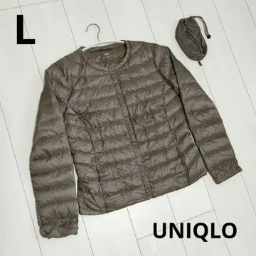 유니클로 UNIQLO 울트라 라이트 컴팩트 다운 자켓 노카라