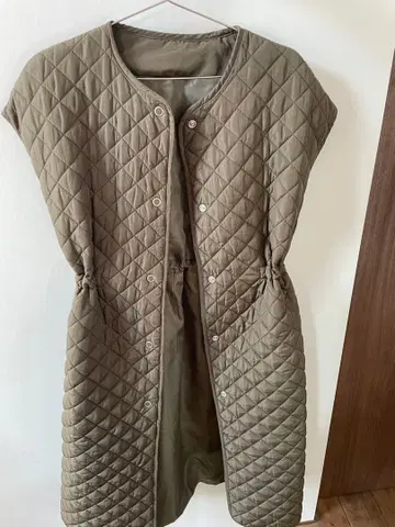 lawgy 퀼팅 베스트 코트