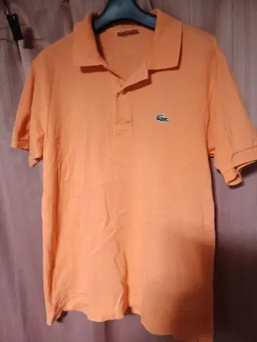 LACOSTE 라코스테 오렌지 피케 셔츠