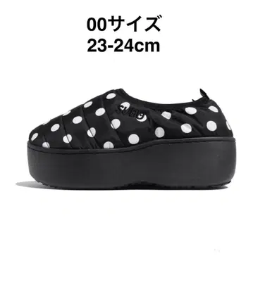 SUBU 도트 통굽 슬립온 00사이즈 플랫폼 platform