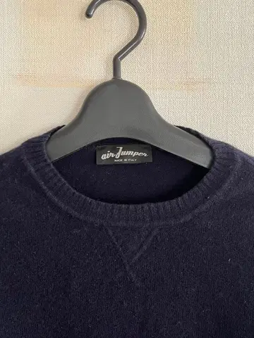 Scaglione airJumper 울 네이비 스웨터 S