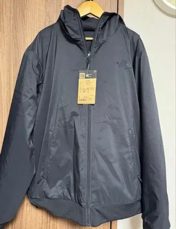 The North Face 리버서블 테크 에어 후디 XL 블랙