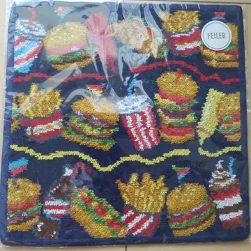 러브러리 바이 페이 타월 손수건 버거샵 완판템