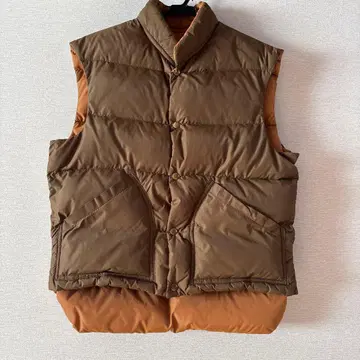 남성용 리버서블 다운 베스트