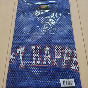 WANIMA 풋볼 셔츠 L/XL 사이즈 블루