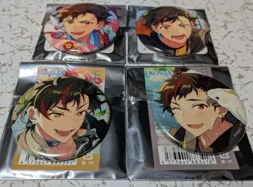 앙상블 스타즈!! 유성대 나구로 테토라 캔뱃지 4개 세트