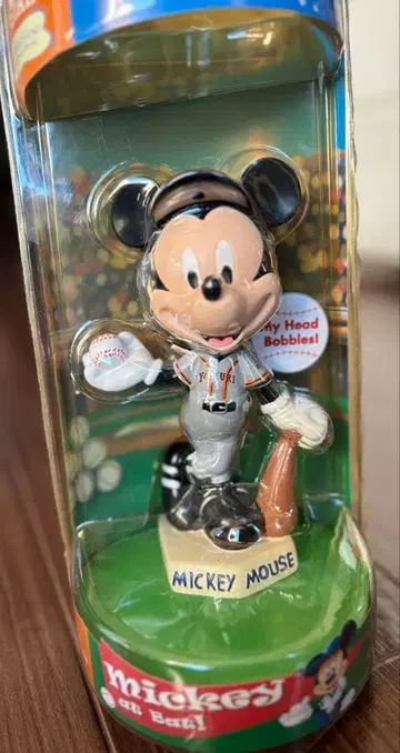 미키마우스 자이언츠 콜라보 보블헤드 피규어