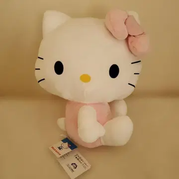 새상품 택 포함 헬로키티 슈퍼 라지 봉제 인형 헤이세이 핑크