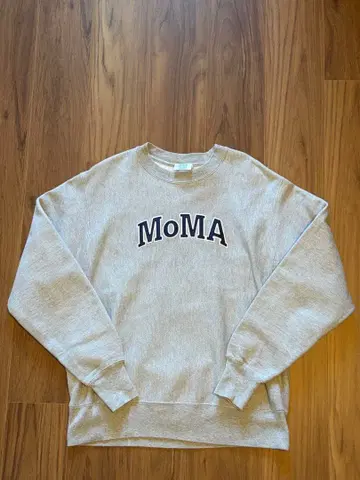 [ XL ] Champion 리버스 위브 MoMA Edition 그레이