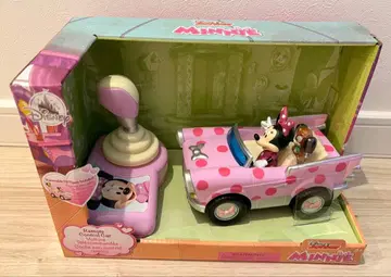 [새상품] 디즈니 미니 피피 무선 조종 자동차 완구 핑크