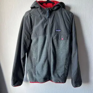 Patagonia Synchilla 플리스 자켓 S 그레이/레드