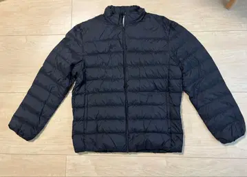 무인양품 여성용 다운 자켓 XL 블랙 스탠드 카라