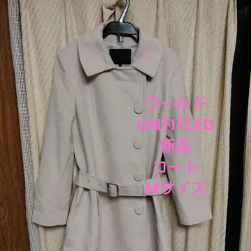 UNTITLED 월드 코트 M 사이즈 새상품