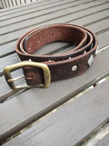 랄프 로렌 럭비 스터드 벨트 made In USA