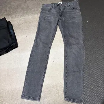Wrangler 스키니 데님 W28 L32 그레이